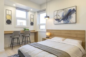1 chambre, accès au Wi-Fi (inclus), literie fournie