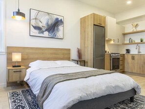 1 bedroom, free WiFi, bed sheets - Loft 208 - Rooftop - Netflix - Downtown (Rimouski)