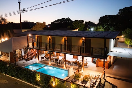 Exterior. Pousada Recanto Dourado