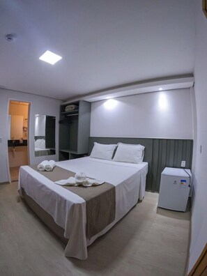 Double Room | Premium bedding, free WiFi, bed sheets - Pousada Recanto Dourado (Bonito)