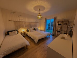 4 chambres, fer et planche Ă repasser, lit parapluie, Wi-Fi gratuit