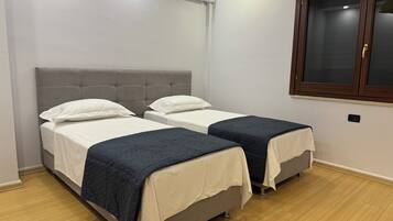 2 bedrooms, iron/ironing board, travel crib, free WiFi