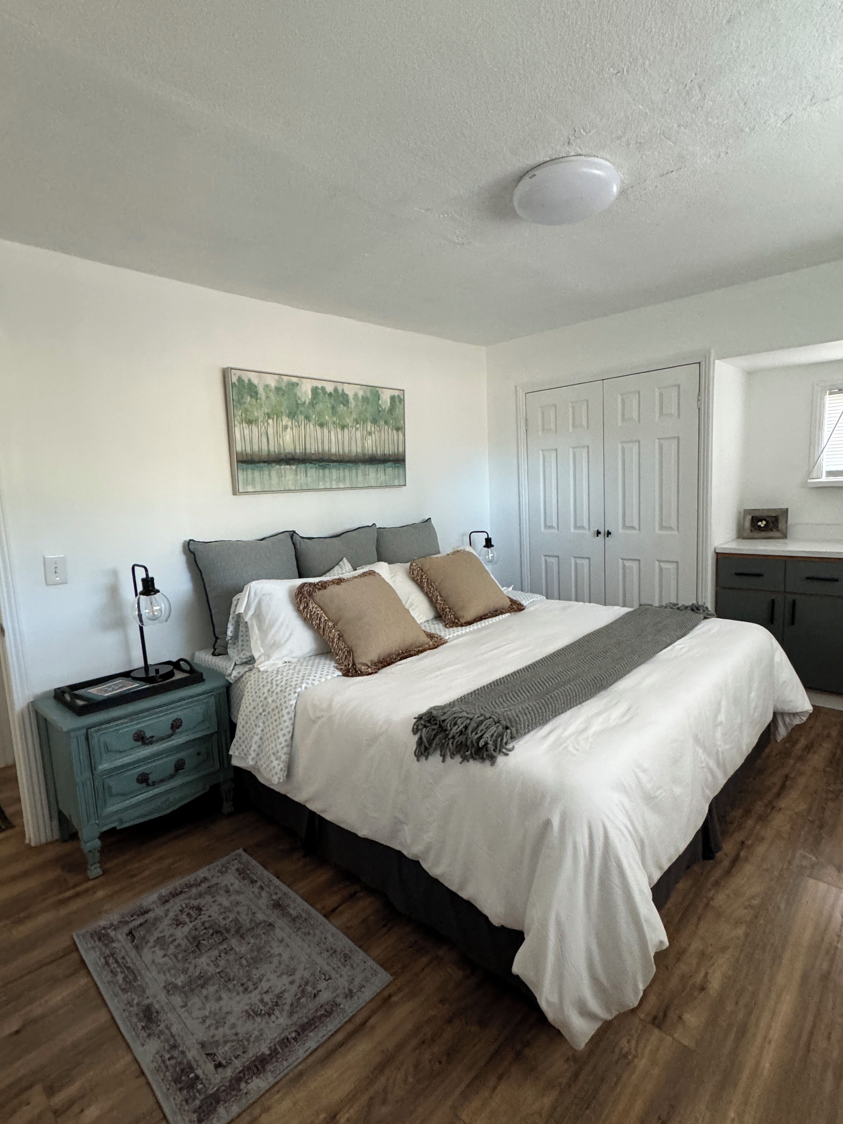 2 間睡房、熨斗/熨衫板、Wi-Fi、床單