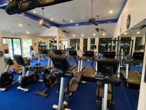 Fitness facility - FANTASTIC DESERT PRINCESS GOLF RESORT 2 PRIMARY SUITES STYLE CONDO (Cathedral City)