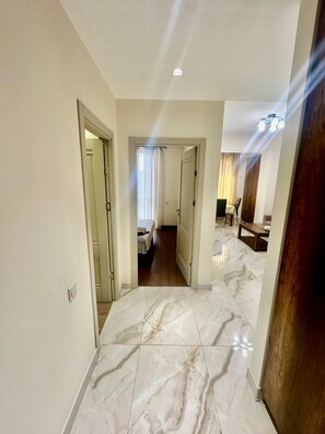 Living area - 1bdr luxury apartment (Yerevan)