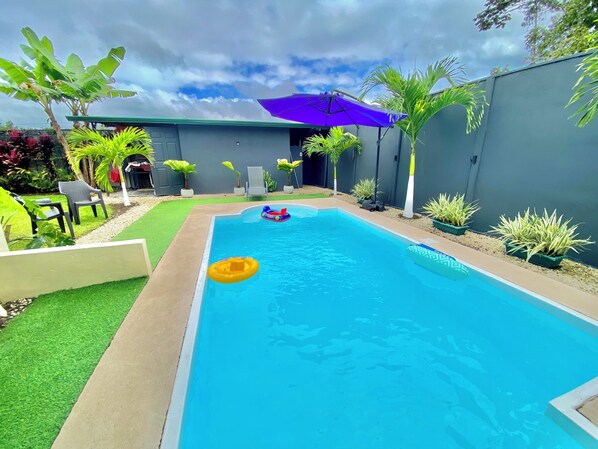 Alberca al aire libre 