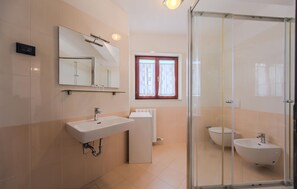 Shower, hair dryer
