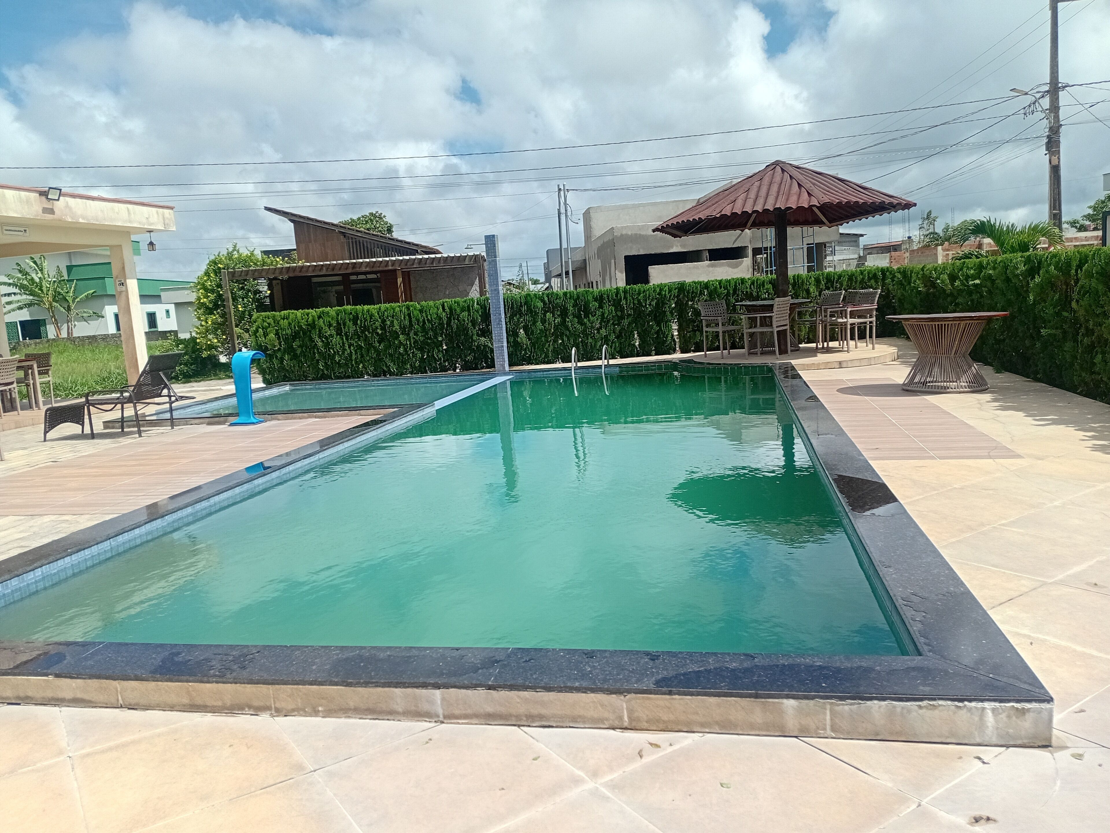 Una piscina climatizada