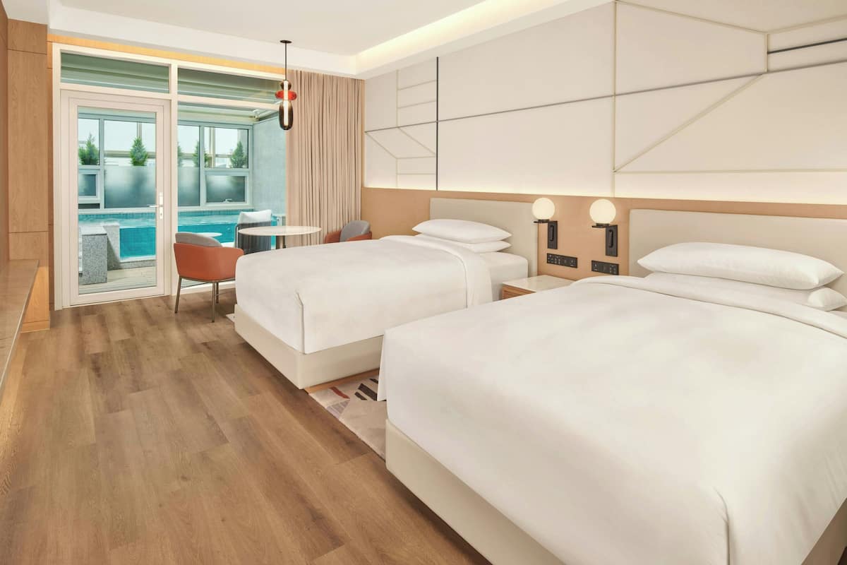 Spa Suite, Suite, 2 Double, Private pool | In-room safe, blackout drapes, iron/ironing board, free WiFi