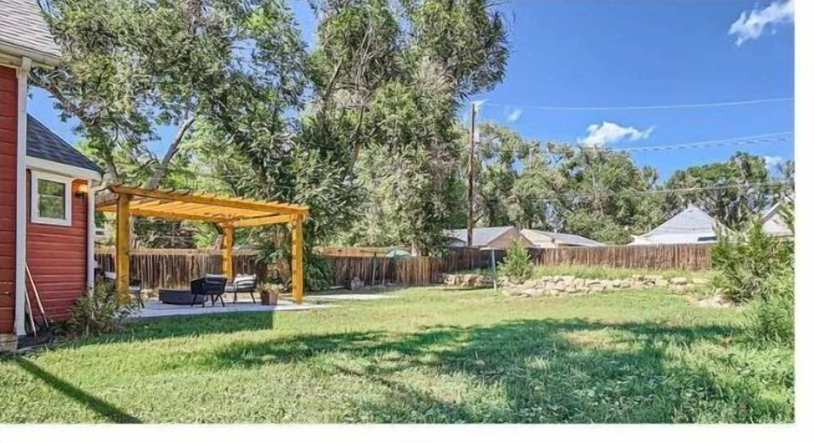 Enceinte de l’hébergement