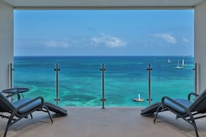 Executive Suite, 1 Bedroom, Oceanfront | Premium bedding, in-room safe, free WiFi, bed sheets - The St. Regis Aruba Resort (Noord)