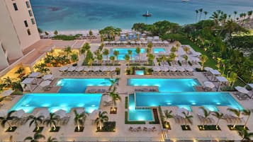 5 outdoor pools