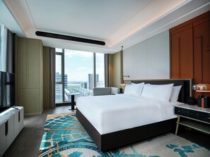 高級寢具、羽絨被、獨特裝潢、布置獨特