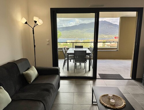 T2 moderne avec vue mer et proche centre-ville