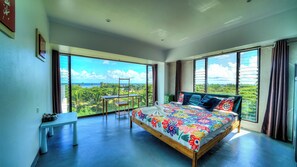 Chambre Familiale, vue mer