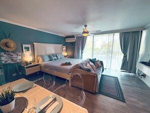 1 bedroom, in-room safe, desk, iron/ironing board