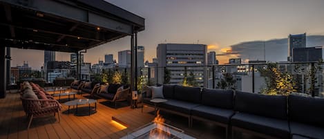 Terraza en la azotea