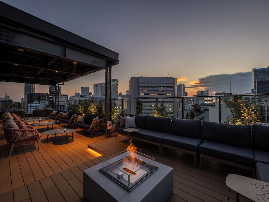Rooftop terrace