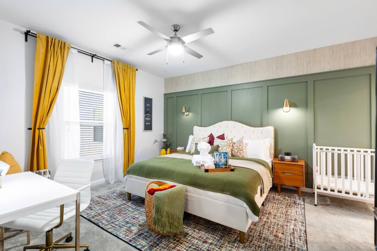 1 bedroom, in-room safe, desk, iron/ironing board