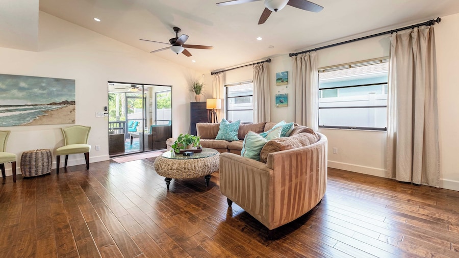 Private Pool + Sunroom Beach Escape at Manatee