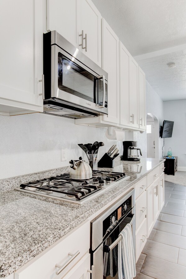 Dishwasher, toaster, highchair