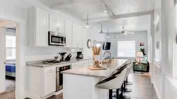 Dishwasher, toaster, highchair