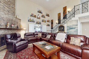 TV - Spacious townhome with movie room, patios, pool, & home office (Scottsdale)