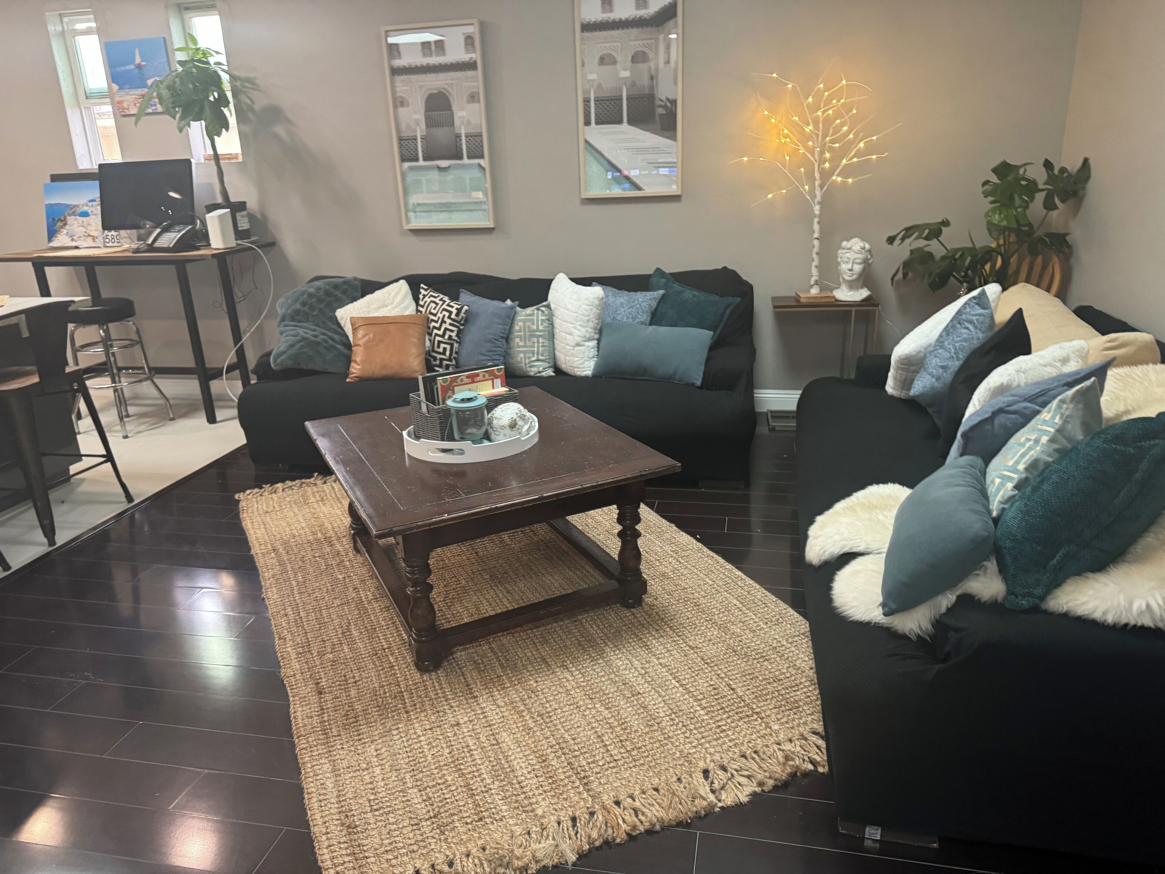 Smart-tv och böcker