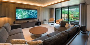 Suite, non-fumeur ([A], Dog Friendly, with open-air bath) | Aire de séjour