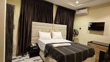 Desk, laptop workspace