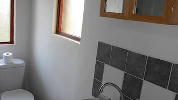 Een douche, een haardroger