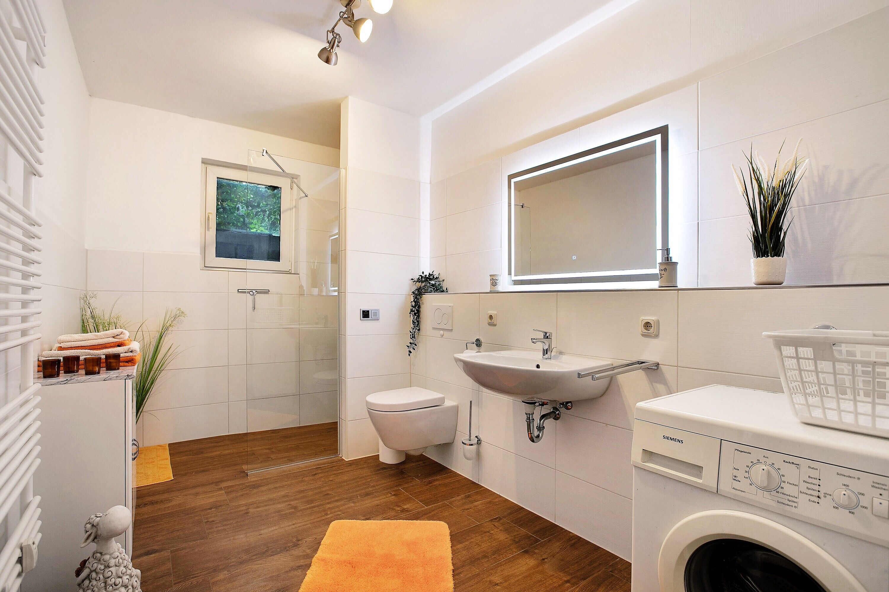 Doccia, asciugacapelli, asciugamani