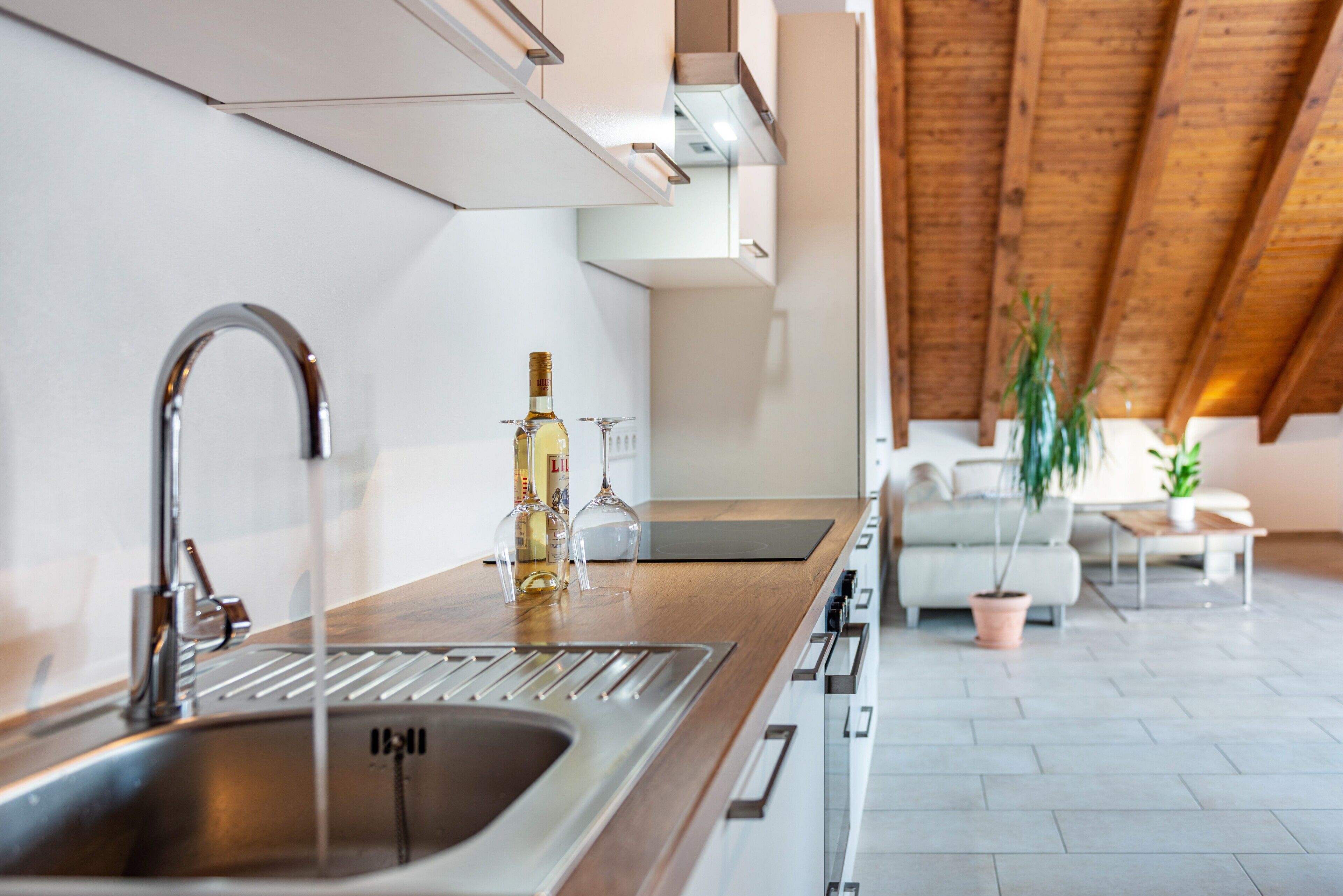 Kühlschrank, Ofen, Herdplatte, Geschirrspüler