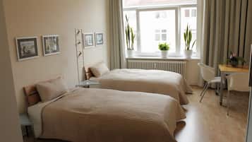 1 camera, Wi-Fi gratuito, lenzuola