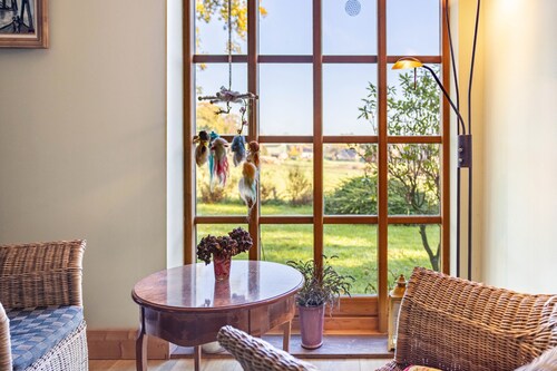 Einzimmerapartment 'Studiowohnung To Huus' mit privater Terrasse, privatem Garten und Wi-Fi