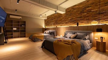 3 habitaciones y ropa de cama hipoalergénica
