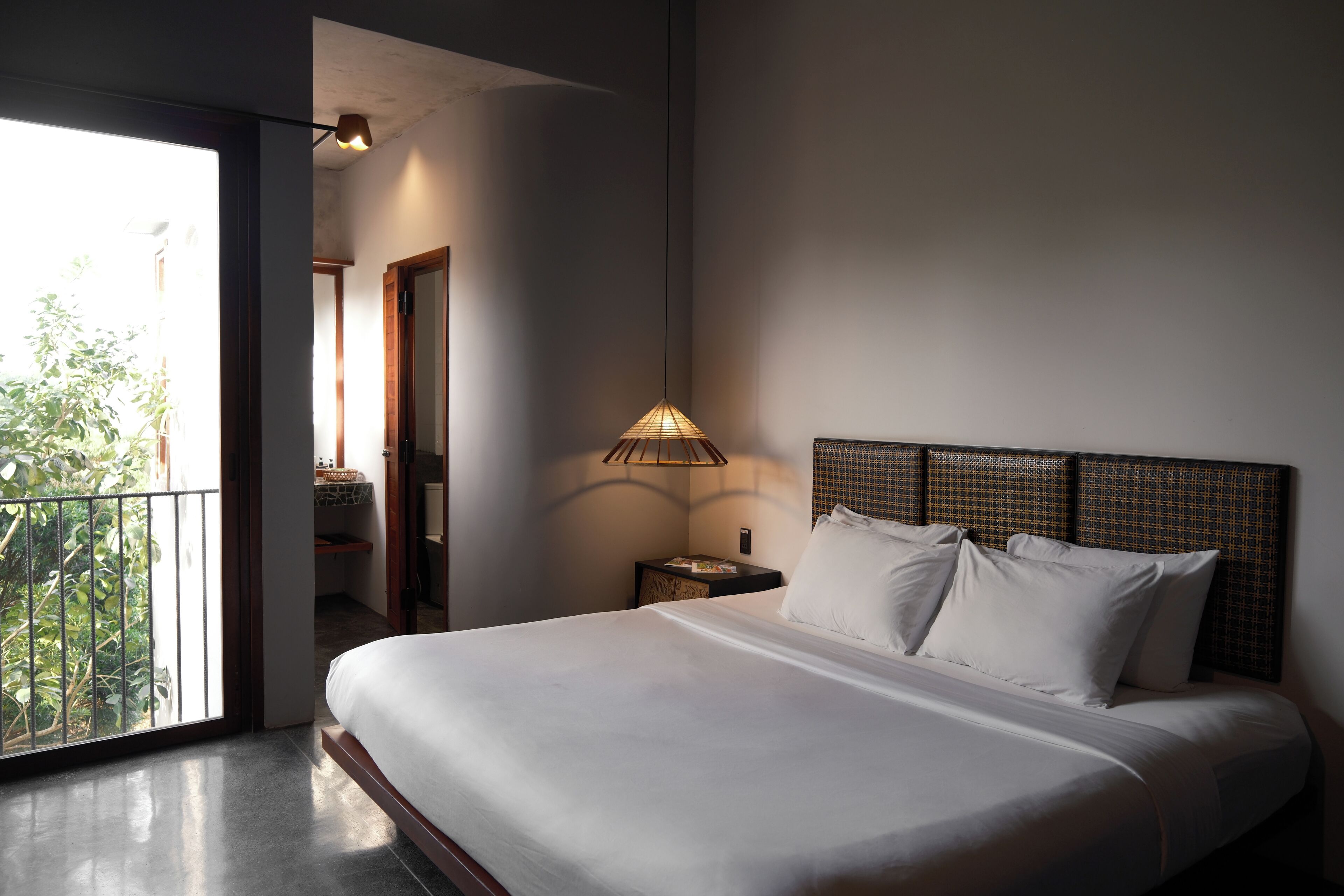 Habitación doble Deluxe de uso individual, balcón, vista al jardín | Vista al jardín