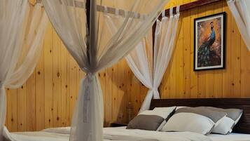 1 sovrum, skrivbord, strykjärn/strykbräda och wi-fi