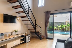 Villa, Balcony | Living area - Calma Jawon Villa Jogja (Banguntapan)