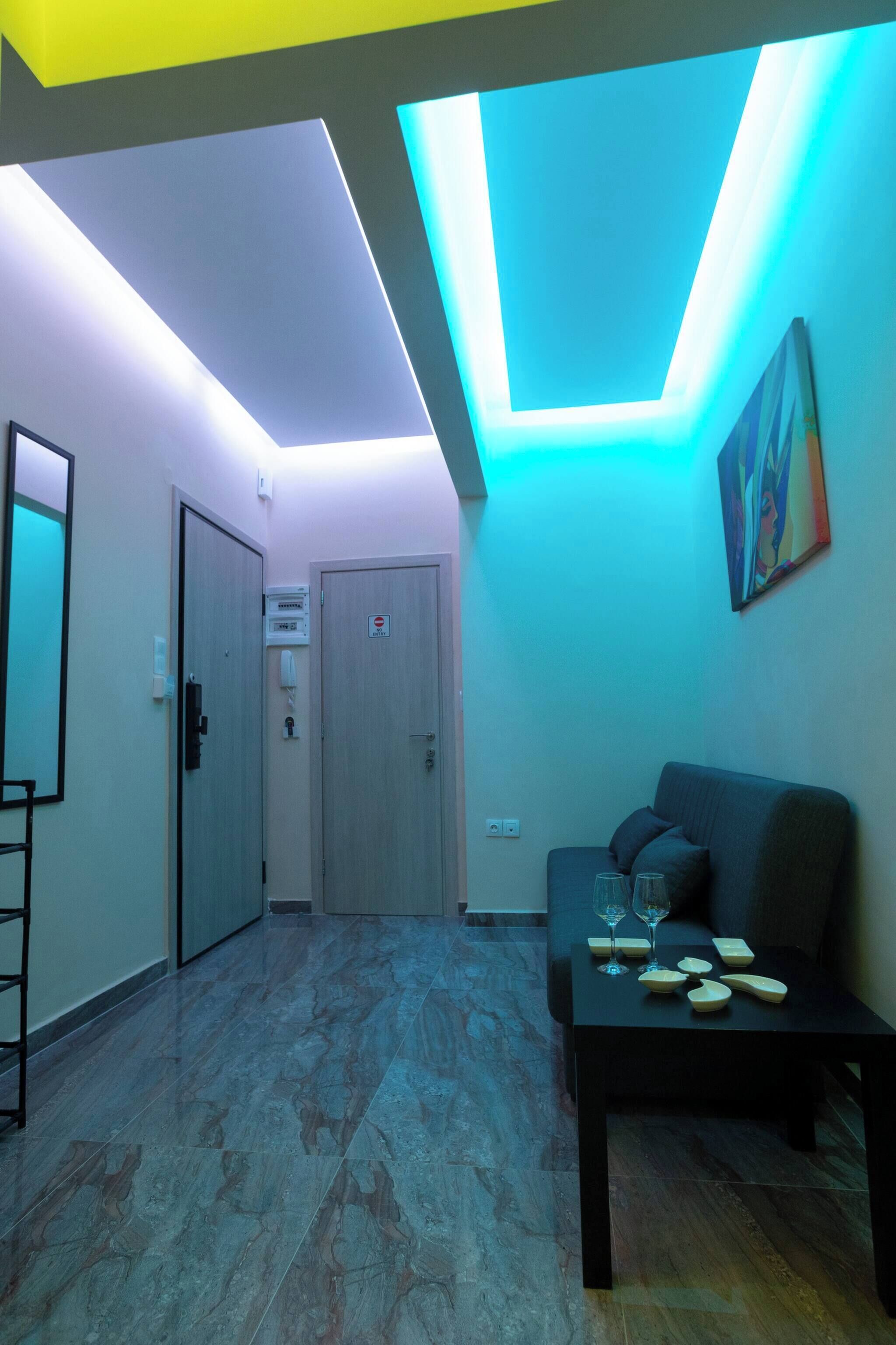 Apart Daire, 1 Yatak Odası, Balkon, Bahçe Manzaralı | Oturma alanı