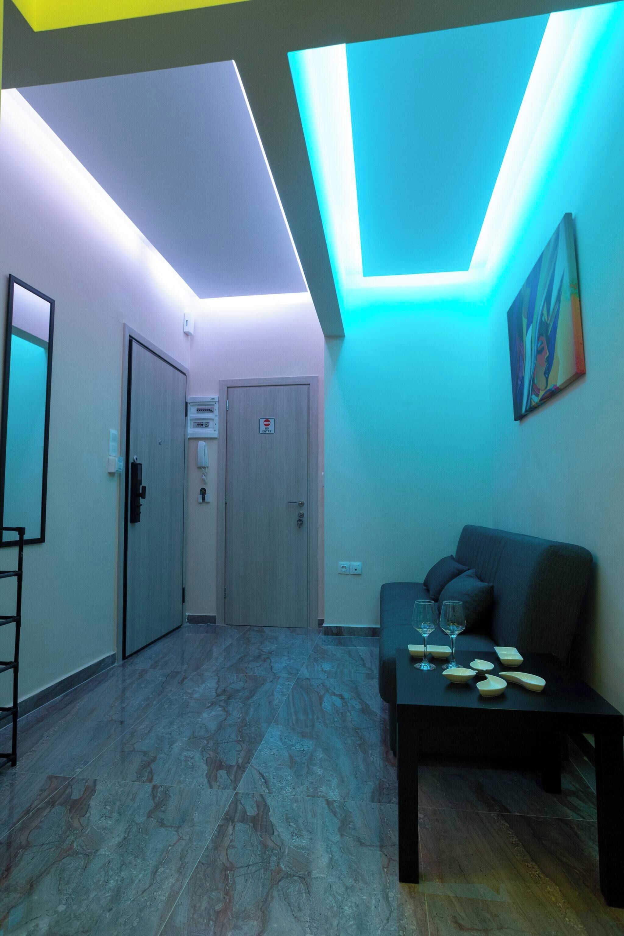 Apartment, 1 Bedroom, Balcony, Garden View | Living room