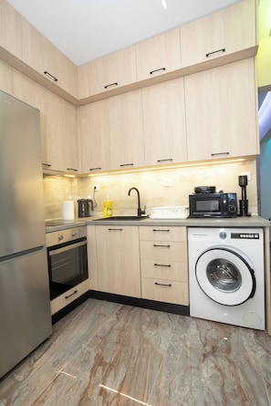 Appartement, 1 slaapkamer, balkon, uitzicht op tuin | Interieur