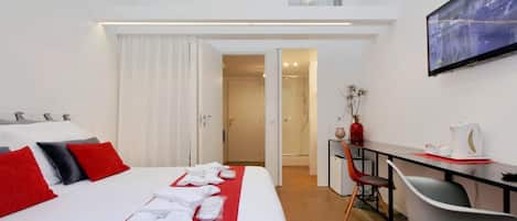 4 slaapkamers, een strijkplank/strijkijzer, wifi, beddengoed