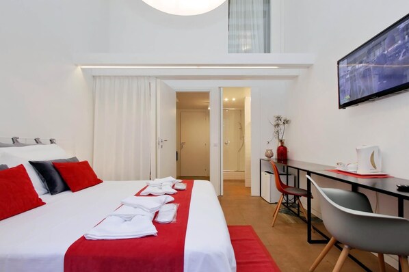1 Schlafzimmer, Bügeleisen/Bügelbrett, WLAN, Bettwäsche