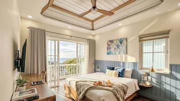 Signature Villa, 4 Bedrooms, Kitchen, Beach View | View from room