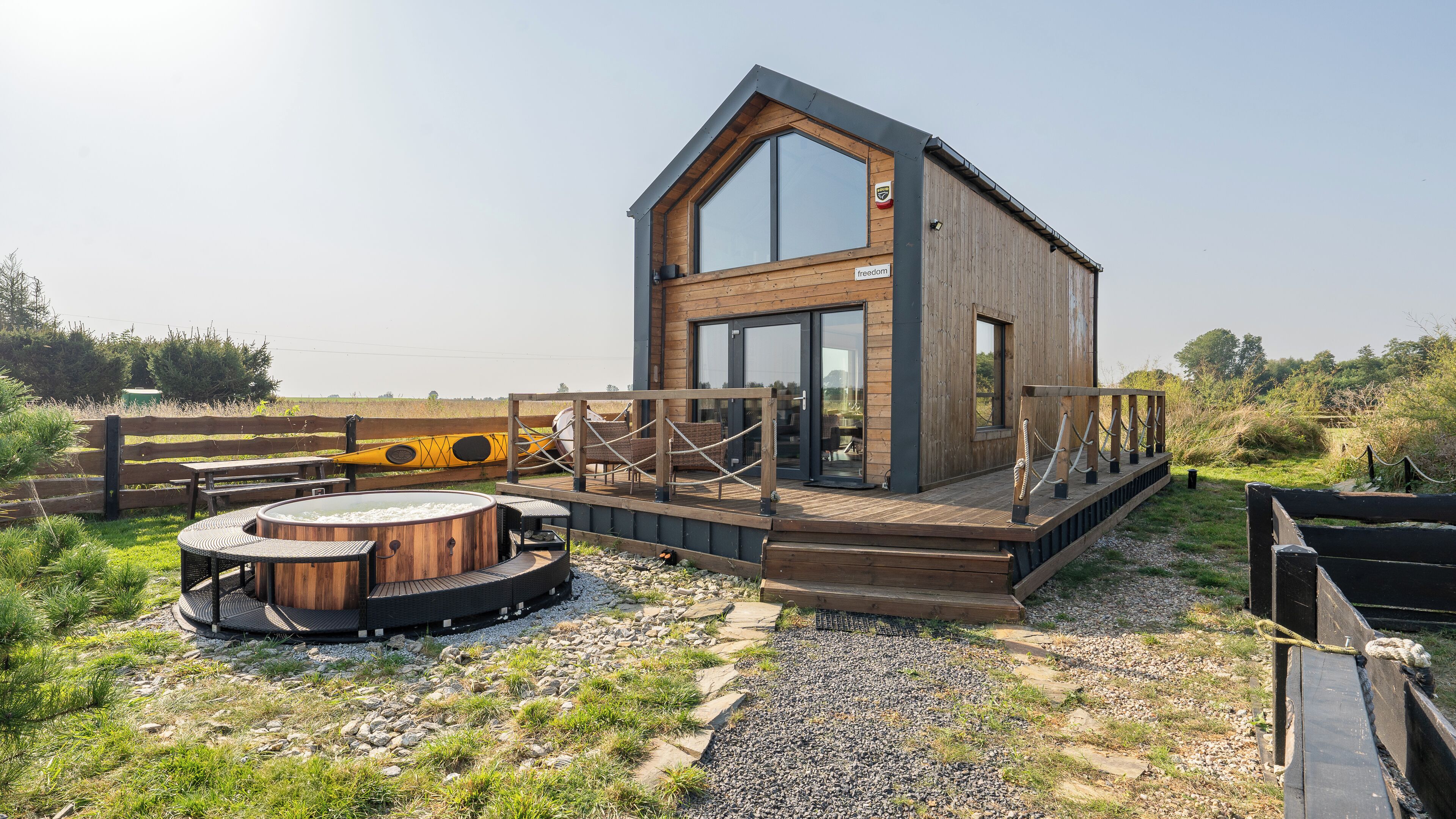 Fassade der Unterkunft