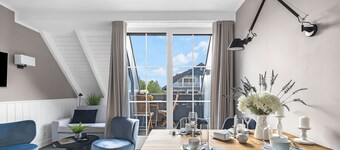 "Recharge your batteries" - luxury apartment on 61 sqm with balcony for 4 people