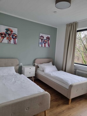2 habitaciones, wifi y ropa de cama 