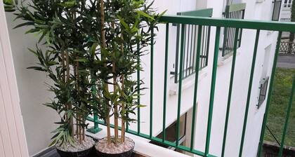 Appartement meublé avec balcon - Animaux admis, WiFi