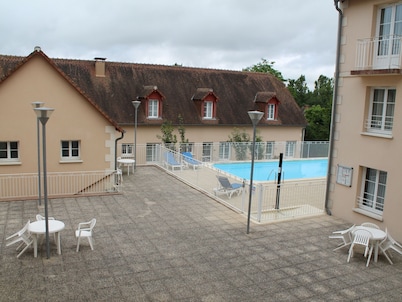 Lovely apartment 170m from thermal baths - 5 guests